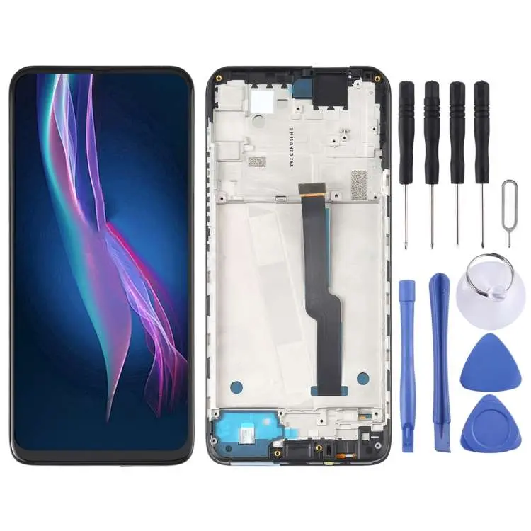 Schermo LCD con digitalizzatore e cornice per Motorola One Fusion+