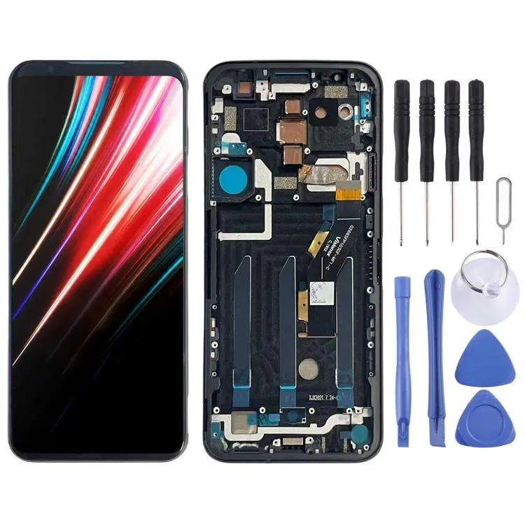 Schermo LCD con touchscreen e cornice per ZTE nubia RedMagic 5G