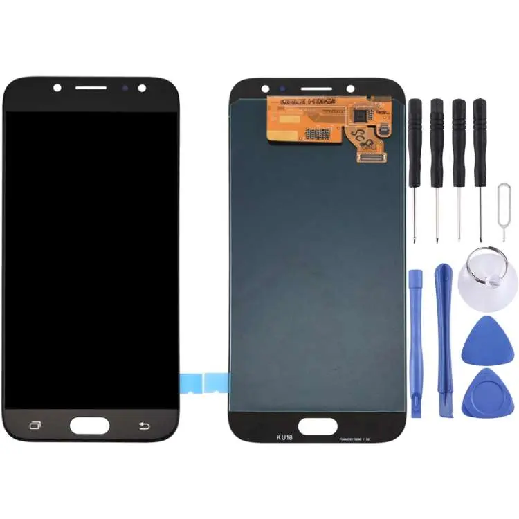 Schermo LCD Super AMOLED con touch per Samsung Galaxy J7 (2017) e J7 Pro