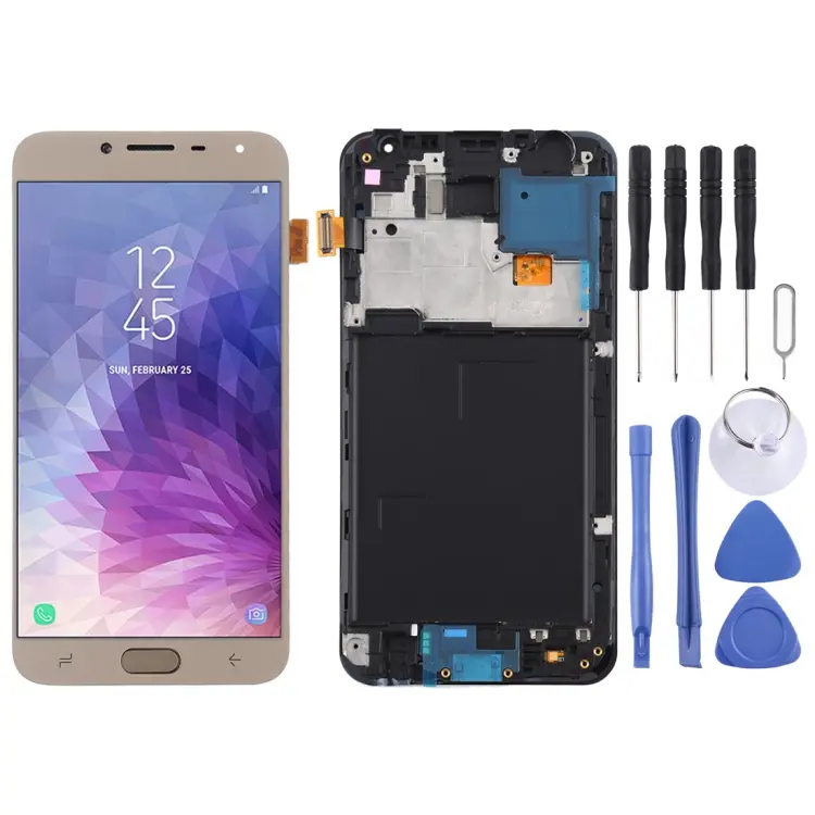 Schermo LCD TFT con touch e cornice per Samsung Galaxy J4 J400F/DS