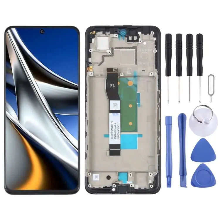 Schermo LCD Xiaomi Redmi K50i con digitizer touch e cornice