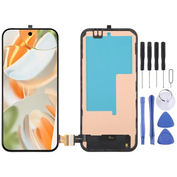 Schermo TFT LCD con digitalizzatore e cornice per Google Pixel 9 Pro