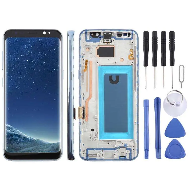 Schermo TFT LCD per Samsung Galaxy S8 SM-G950F 5,7" con digitalizzatore e
