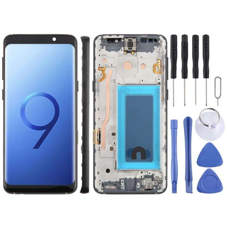 Schermo TFT LCD per Samsung Galaxy S9 SM-G960F 5,7 con digitalizzatore e cornice