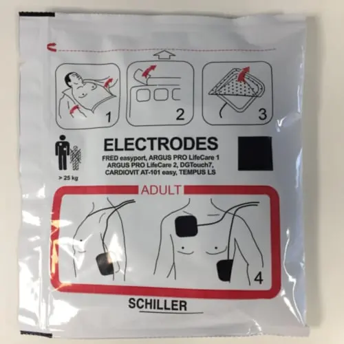 Schiller Fred Easyport elettrodi non preconnessi