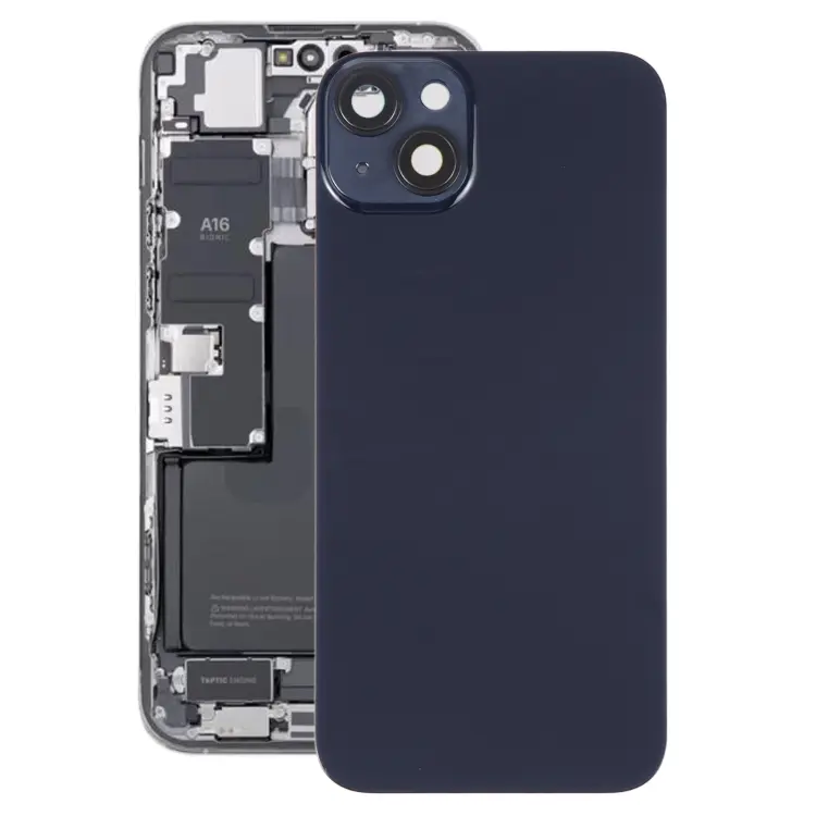 Scocca posteriore in vetro con supporto per iPhone 14 Plus
