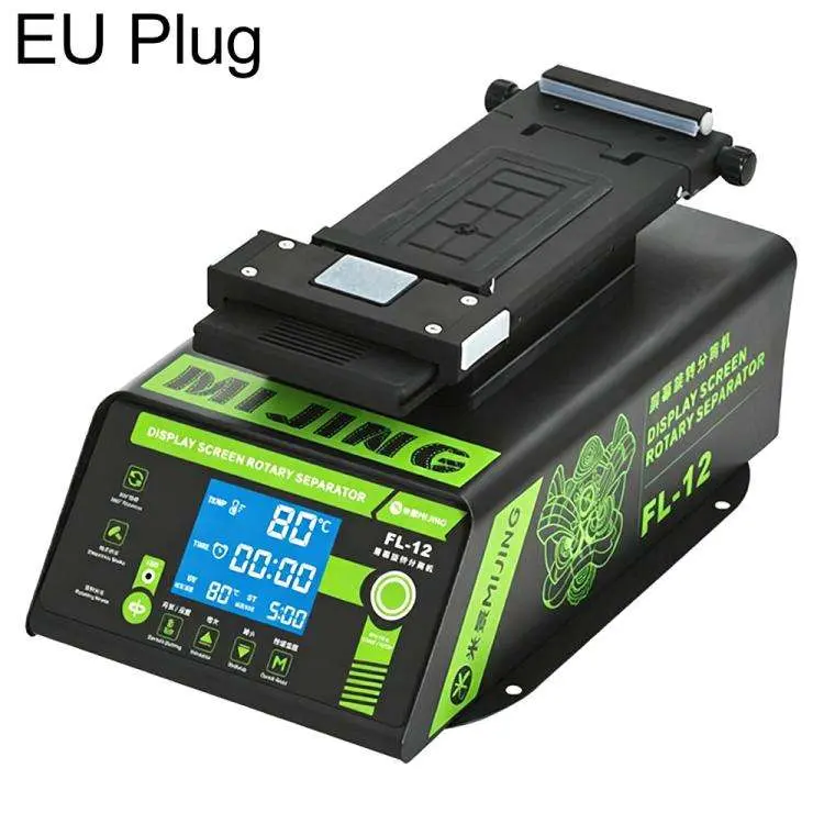 Separatore schermi MIJING FL-12 con pompa a vuoto e rotazione 360°