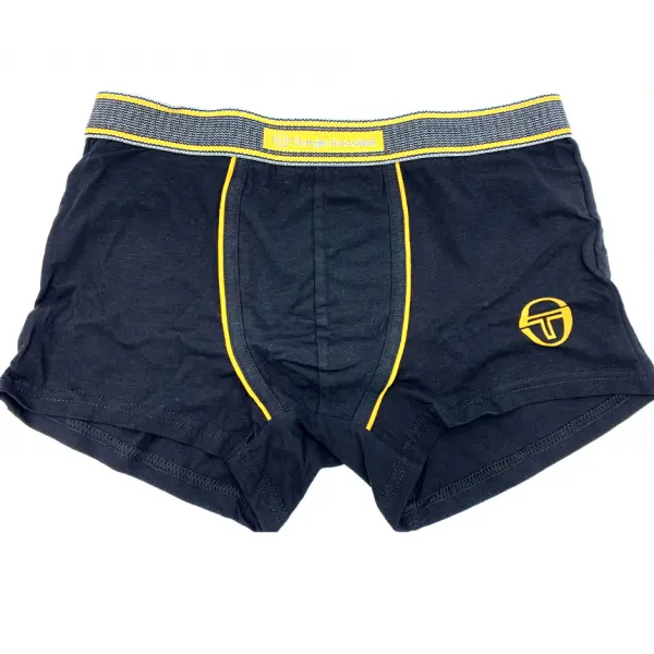 Sergio Tacchini Boxer Uomo - Set 3 Pezzi Cotone Elasticizzato - Comfort Quotidiano & Colori Assortiti