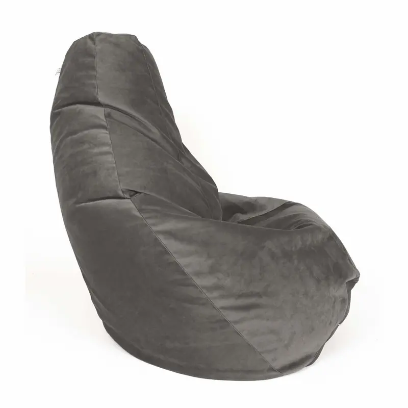 SESSANTOTTO 68 VELVET, Pouf Poltrona Sacco in Velluto L Sfoderabile