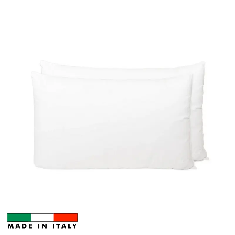 Set 2 guanciali letto Basic anallergico