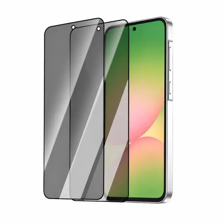 Set 2 pellicole vetro temperato privacy per Galaxy A57 5G e Galaxy A35-A56 5G