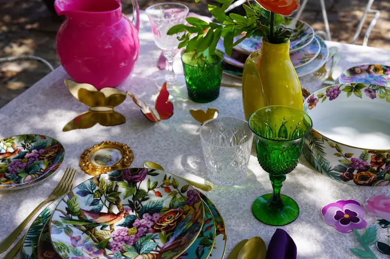 Set 2 Piattini Pane Exotic Jungle 17 cm – Simone Guidarelli