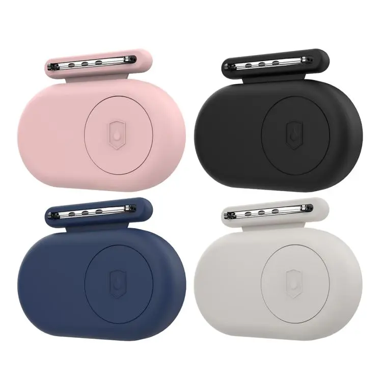 Set 4 custodie protettive in silicone impermeabile per Galaxy SmartTag2 con