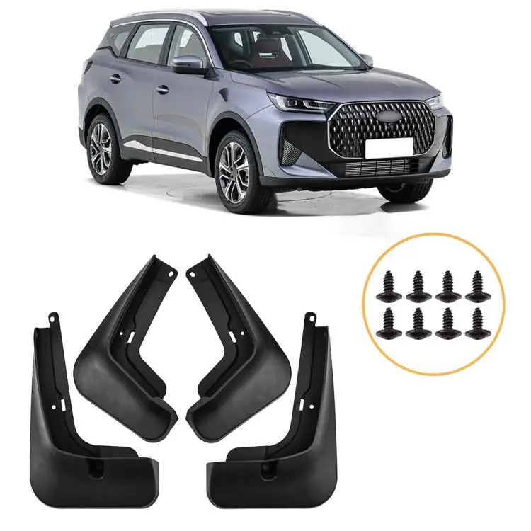 Set di 4 parafanghi per auto, For Chery Tiggo 7L PLUS 2025