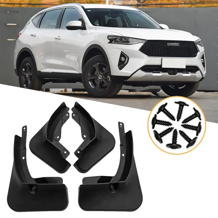 Set di 4 parafanghi per auto, For GreatWall Haval F7 / F7X 2019-2021