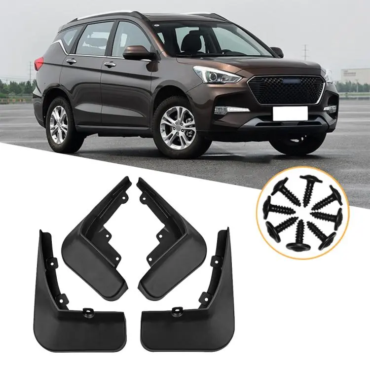Set di 4 parafanghi per auto, For GreatWall Haval M6 2017-2019