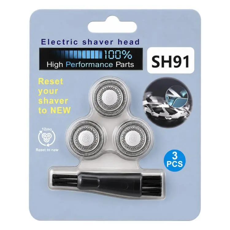 Set di lame SH91/51 con spazzolina per rasoi elettrici Philips S9000 / S9502 / S9985