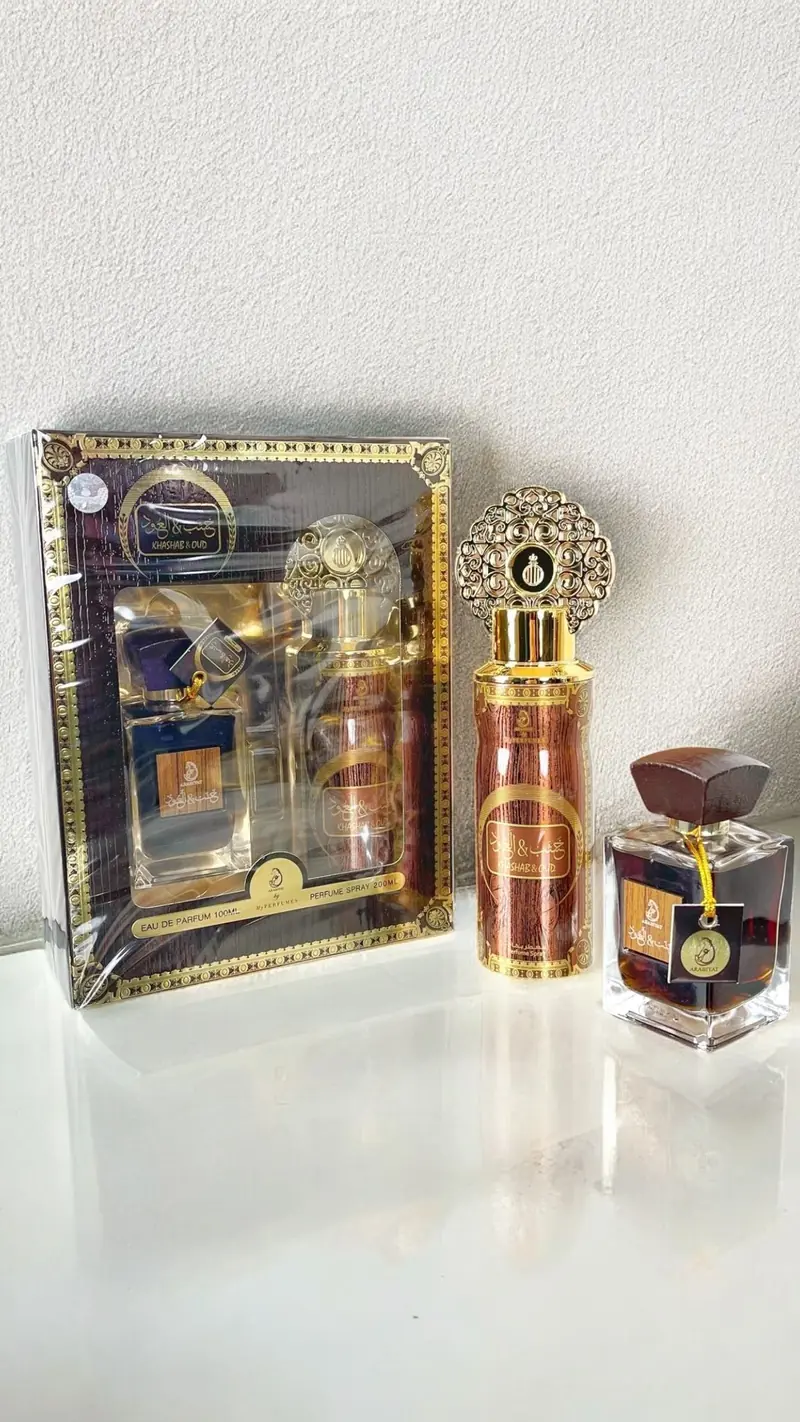 Set regalo Khashab & Oud 100ml + Deo 200ml