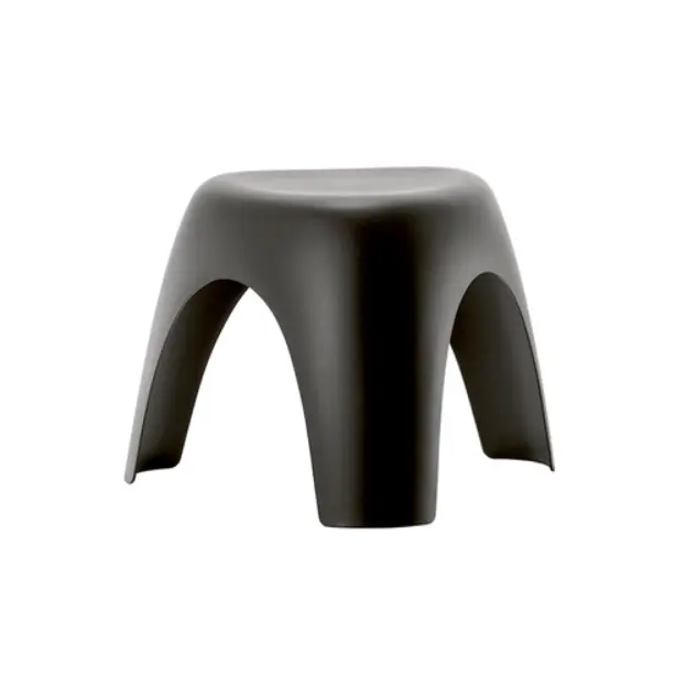 Sgabello Elephant Stool nero
