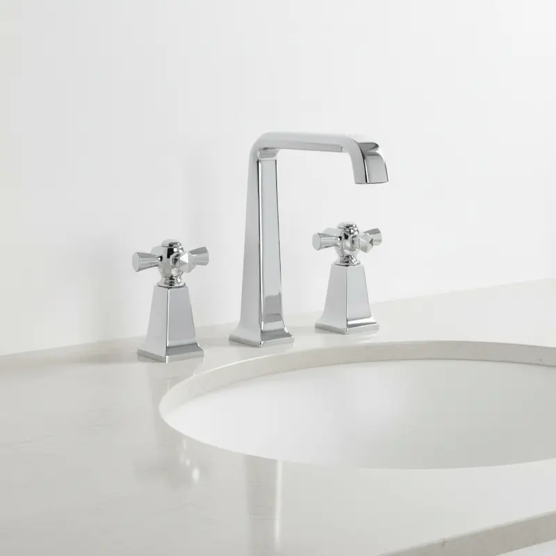 Signorini Diamond rubinetto lavabo 3 fori senza scarico 90183400