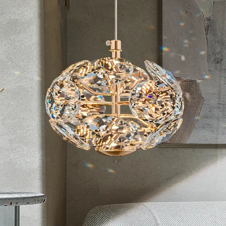 Small Crystal Chandelier