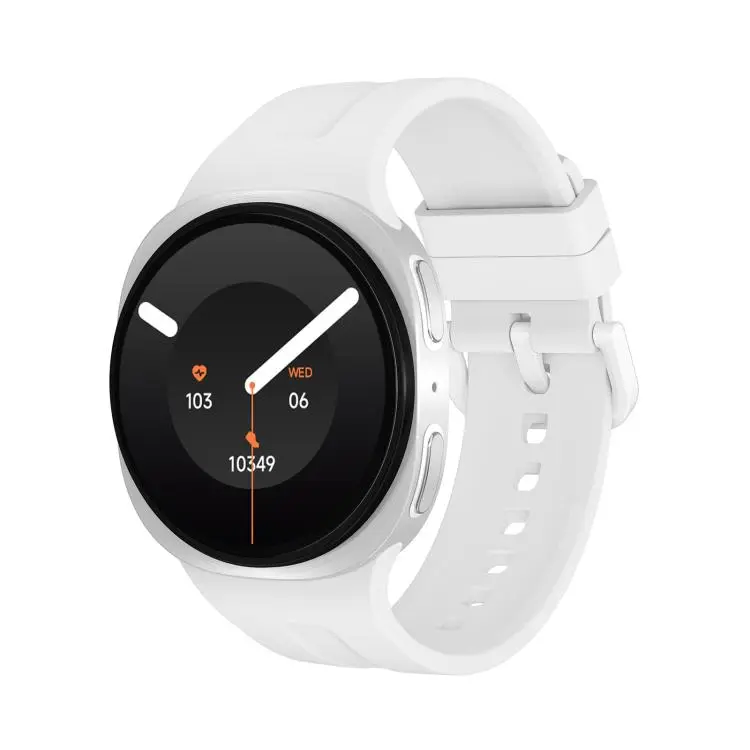 Smartwatch W9 Mini da 1,29 pollici con schermo IPS rotondo, versione in lingua straniera e supporto per il test della glicemia.