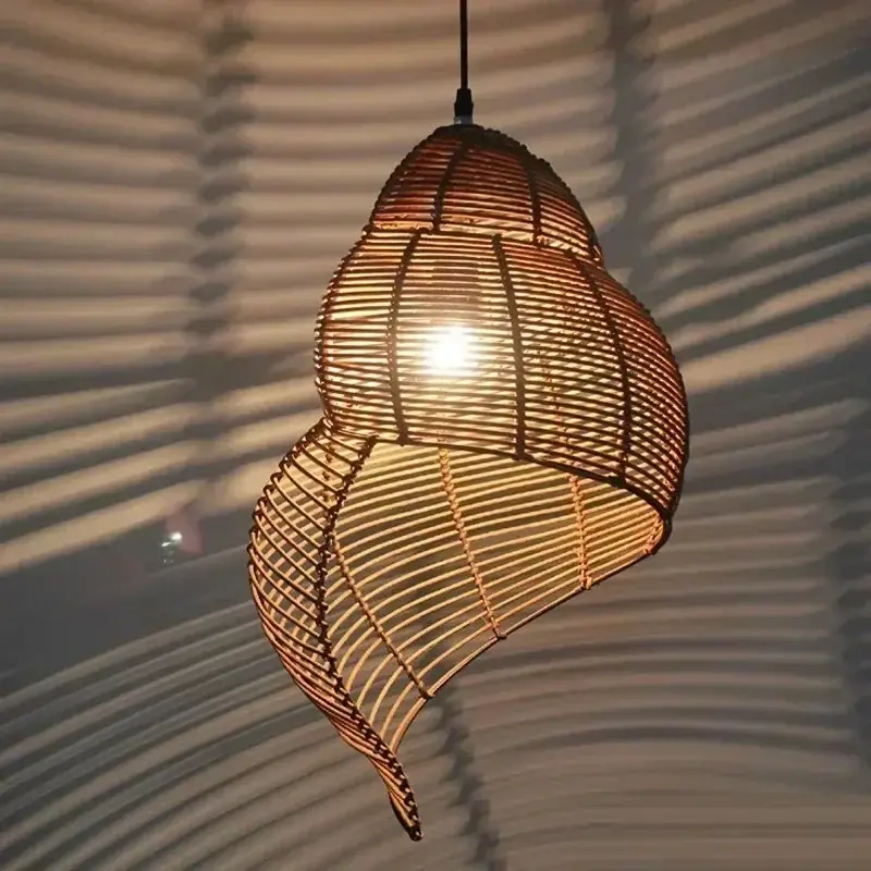 Snail Shaped Pendant Light