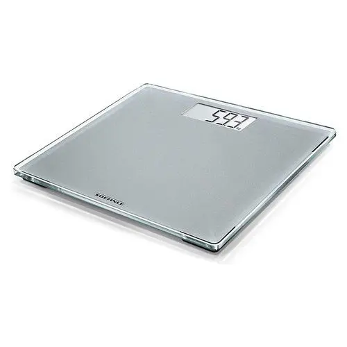 Soehnle Bilancia Pesapersone Digitale Style Sense Compact 300 | Bilancia da Bagno in Vetro, Max 180 kg