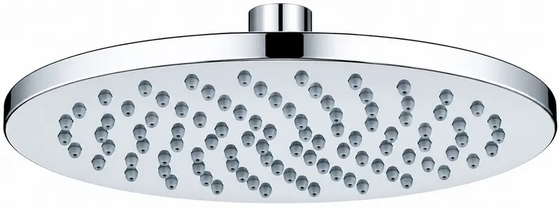 Soffione doccia tondo 20 cm cromato effetto pioggia Utilia