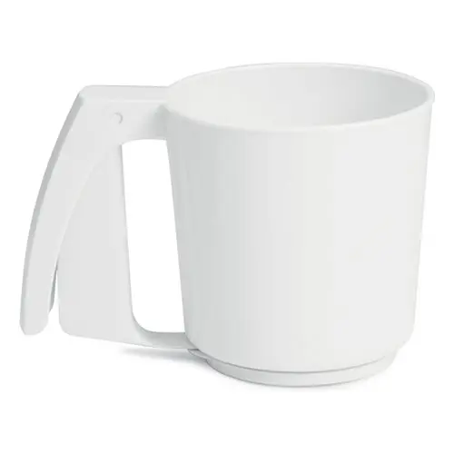 Spargifarina Ghidini DAILY Bianco - Leggero e Pratico con Tappo
