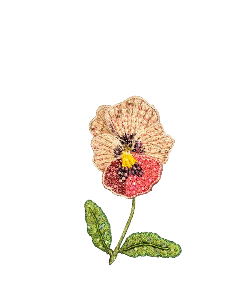 Spilla Trovelore - Pink pansy
