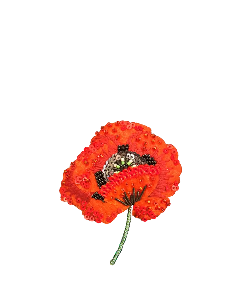 Spilla TROVELORE - Red Poppy