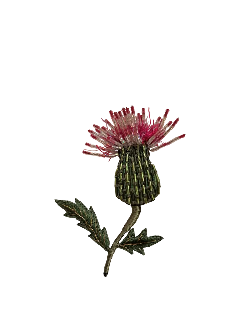 Spilla TROVELORE - Spear thistle - Cardo selvatico