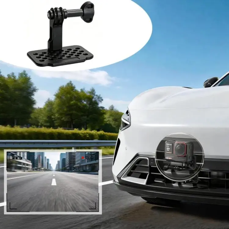 Staffa di montaggio in lega di alluminio per prese d'aria auto compatibile con