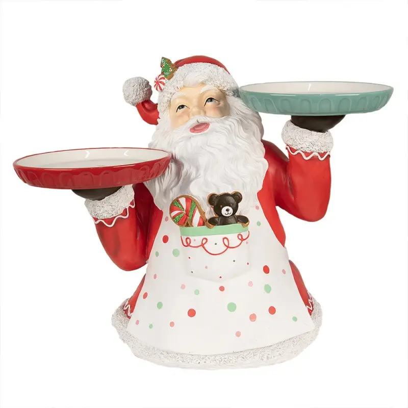 Statuetta Decorativa Babbo Natale, 44cm