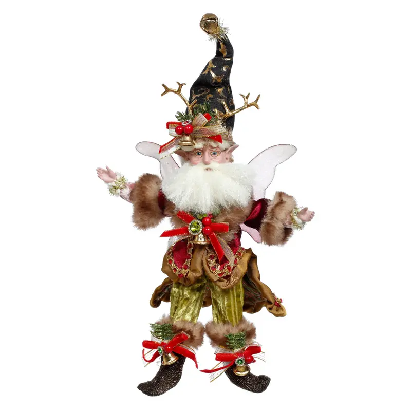 Statuina Natalizia Enchanted Forest Santa Fairy Small Edizione Limitata – Goodwill by Mark Roberts, 28cm