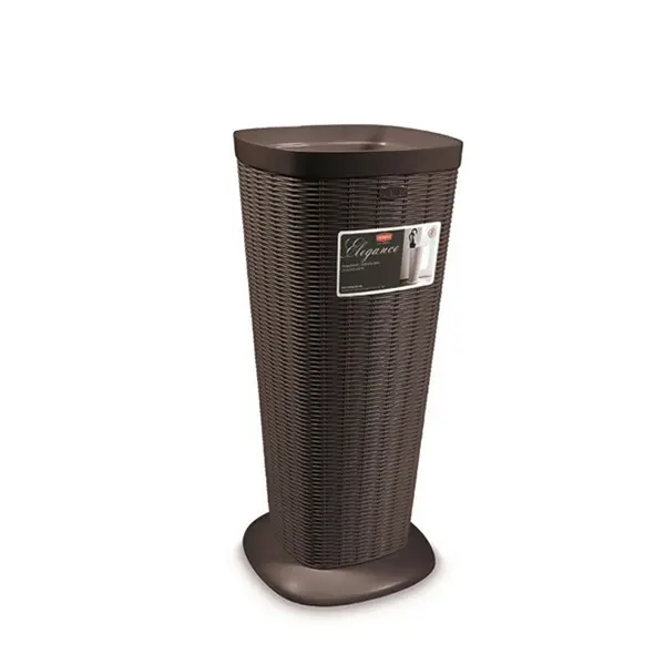 Stefanplast Portaombrelli Elegance - Design Effetto Midollino Intrecciato - Accessorio d'Arredo