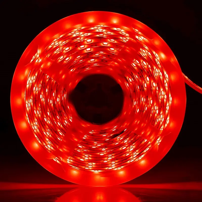 Striscia LED 12V 5m luce rossa 4.8W/m VITO