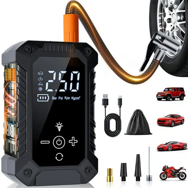 SUITU ZY-003B Pompa elettrica wireless per pneumatici auto, ZY-003B