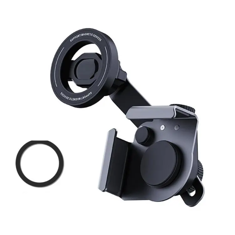 Supporto magnetico in lega di alluminio per telefono da auto, ideale per veicoli a energia pulita.