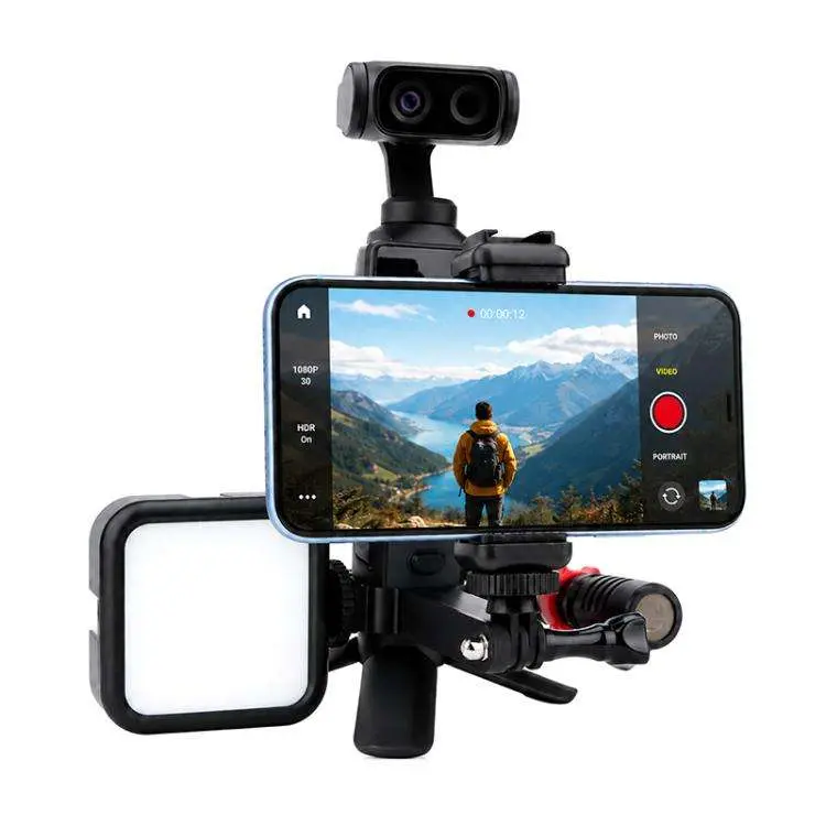 Supporto telefono a sgancio rapido 2 in 1 per Insta360 X6