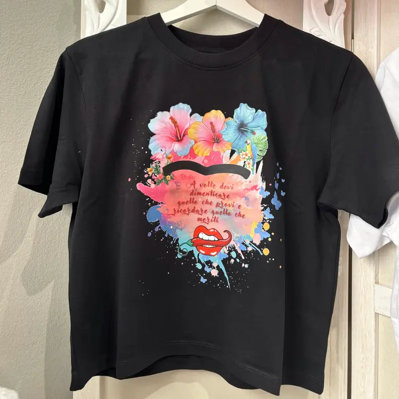 T-shirt crop
