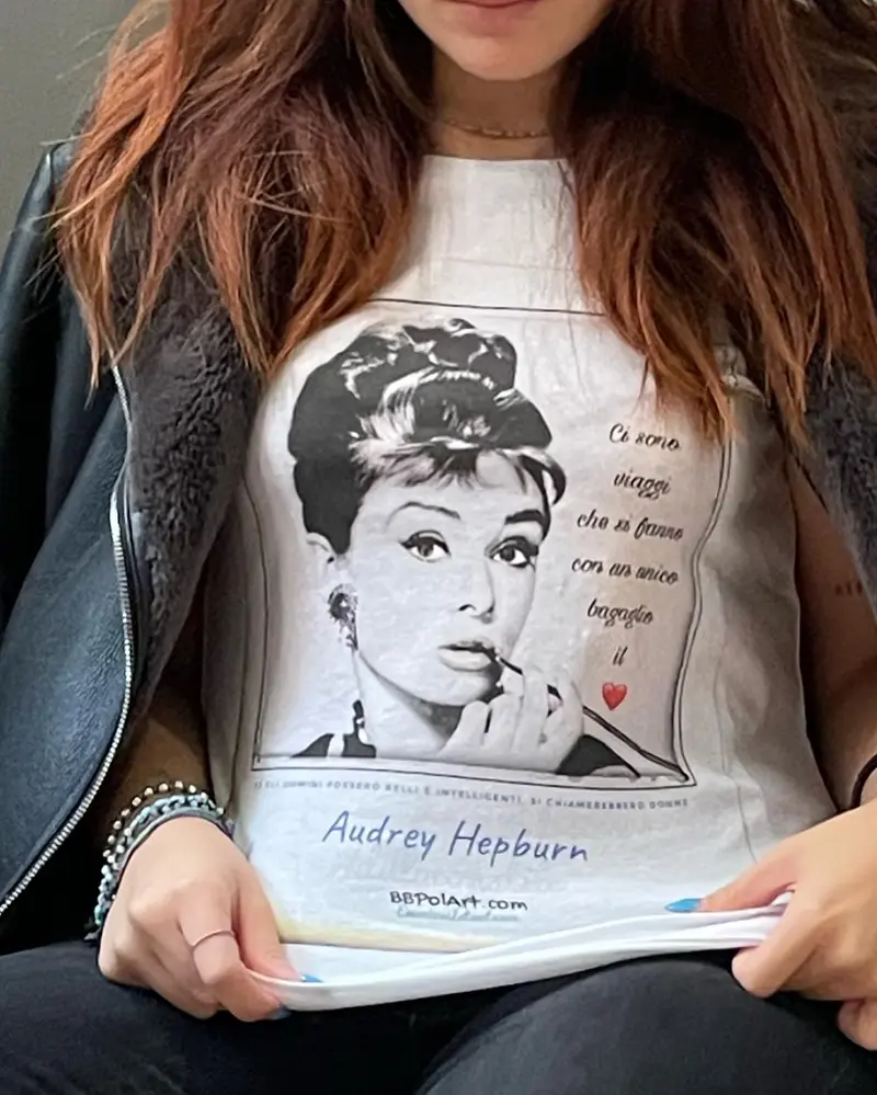 T-shirt stile Audrey