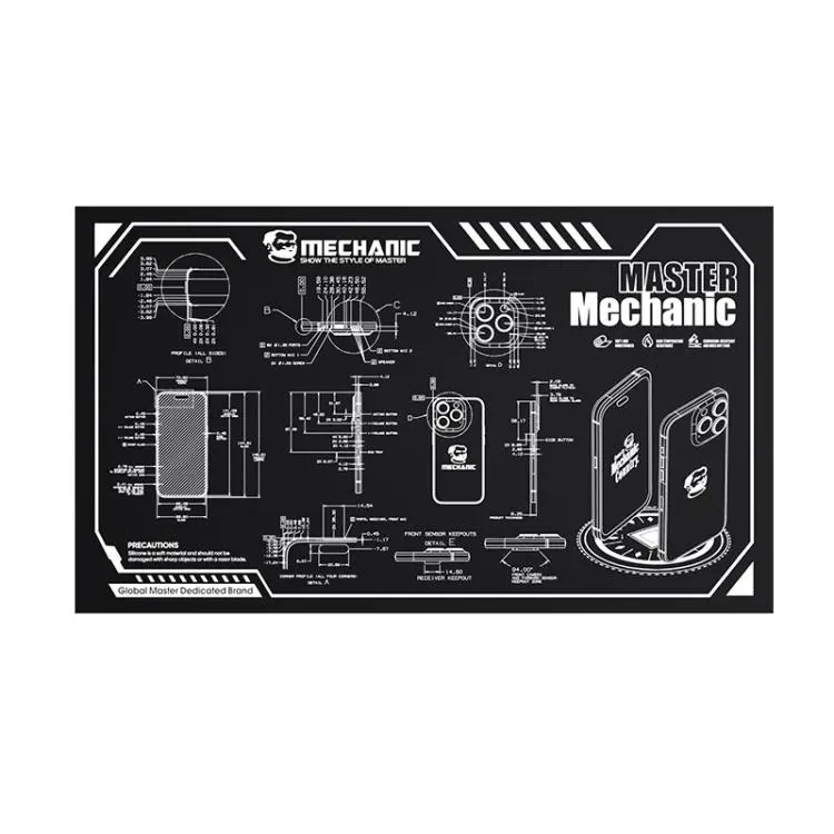 Tappetino da lavoro isolante MECHANIC V78 in silicone