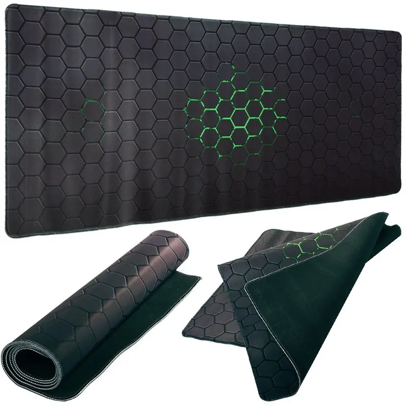 Tappetino per mouse 80x30cm con rivestimento antiscivolo