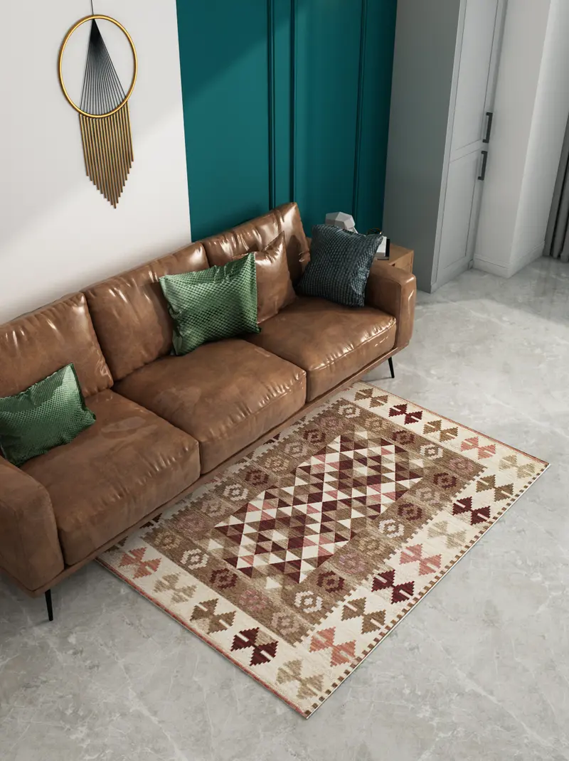 Tappeto Kilim Fango