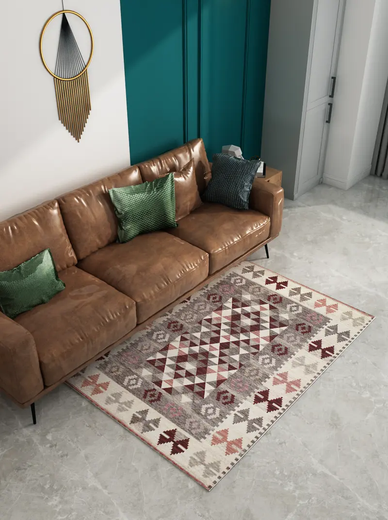 Tappeto Kilim Grigio