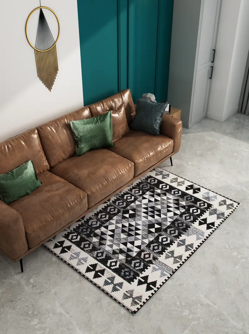 Tappeto Kilim Nero