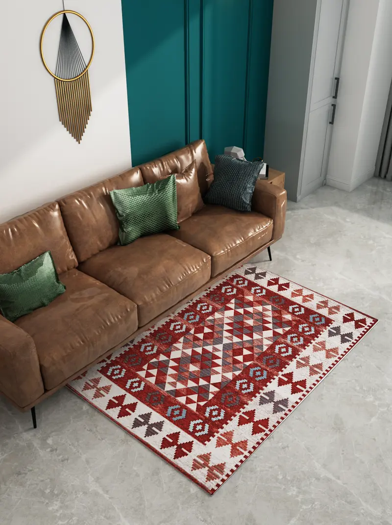 Tappeto Kilim Rosso
