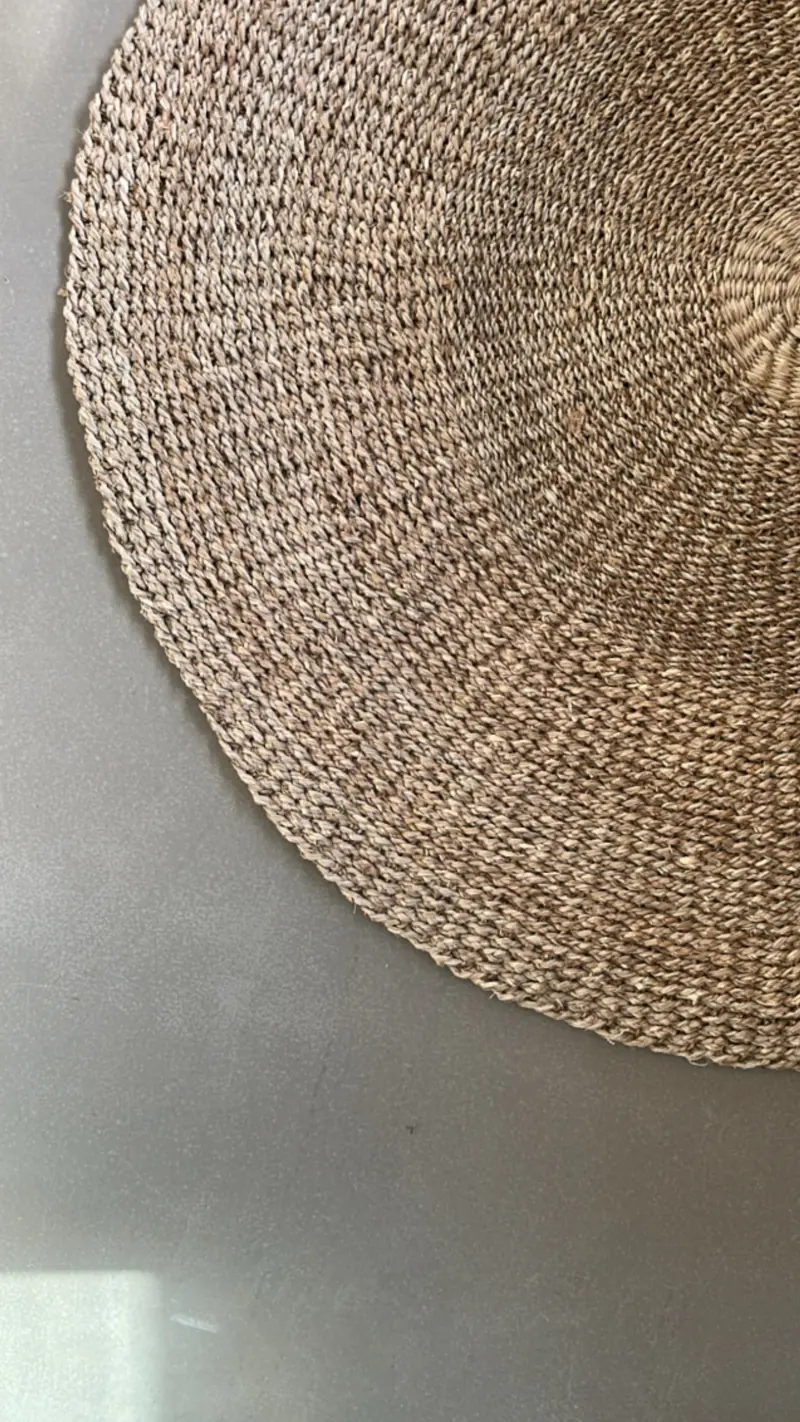 Tappeto Rotondo Seagrass